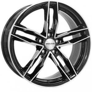 Monaco Rr8M Gloss Black Polished 7.5x17 5/112 ET45 N66.5