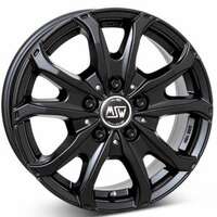 MSW 48 Van Black 6.5x16 5/130 ET55 N78.1