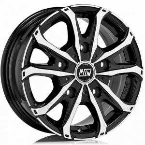 MSW 48 Van Black Polished 6.5x16 5/130 ET55 N89.1