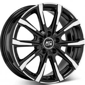 MSW 79 Black Polished 6.5x16 5/108 ET45 N63.3