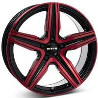 Nitro Spark Gloss Black Red 8x18 5/112 ET45 N66.5