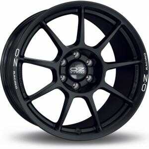 OZ Challenge HLT Matt Black White Lettering 10x18 5/120 ET25 N72.6