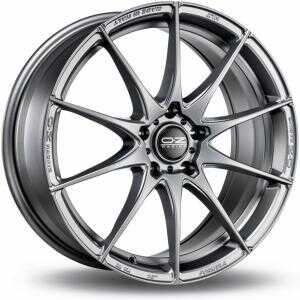 OZ Formula HLT Gun Metal 7x17 4/100 ET37 N68