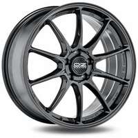 OZ Hyper GT Gun Metal 7x18 4/100 ET35 N68