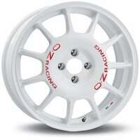 OZ Leggenda White Red Lettering 7x17 4/108 ET42 N75