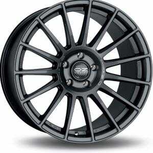 OZ Superturismo Dakar Matt Black Silver Lettering 10x20 5/112 ET43 N79