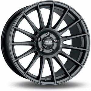 OZ Superturismo Dakar Matt Gun Metal Silver Lettering 11.5x21 5/112 ET38 N66.5