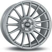 OZ Superturismo Dakar Matt Silver Black Lettering 10x20 5/112 ET26 N79