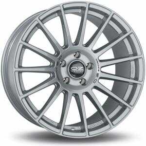 OZ Superturismo Dakar Matt Silver Black Lettering 8.5x20 5/120 ET32 N79