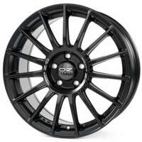 OZ Superturismo LM Matt Black Silver Lettering 8.5x19 5/114.3 ET38 N75