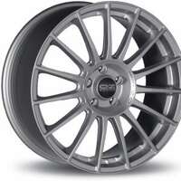 OZ Superturismo LM Matt Silver Black Lettering 7.5x17 5/112 ET50 N75