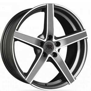 Racer Artic Evo Gunmetal Machined Face 6.5x16 4/108 ET38 N63.4