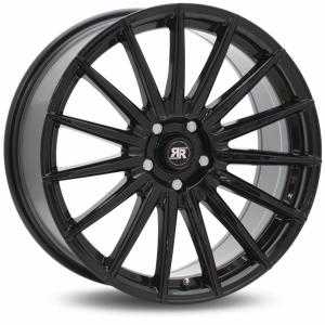 Racer Monza Shiny Black 7x16 4/108 ET15 N65.1