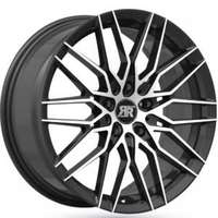 Racer Raptor Black Machined Face 7.5x17 4/108 ET25 N65.1