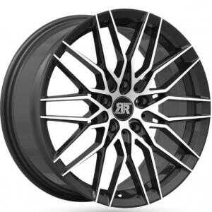 Racer Raptor Black Machined Face 7.5x17 5/108 ET35 N65.1