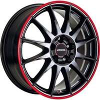 Ronal R54 MCR Black Red 7x16 5/114.3 ET40 N82