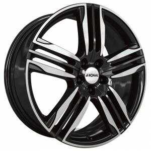 Ronal R58 Black Polished 10x22 5/120 ET40 N82